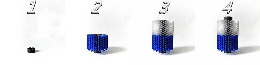 Toothed Segment Brush