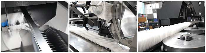 Double Band Strip Brush Double Band Strip Brush