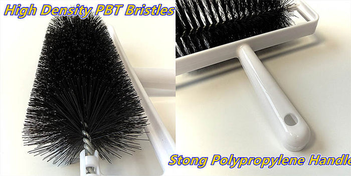 window gauze cleaning brush