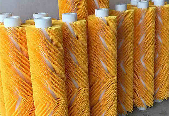 Conveyor Belt Cleaning Cylindrical Brush